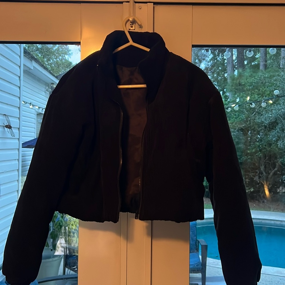Black SHEIN Puffer Coat